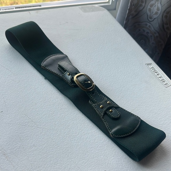 Green Leather Men's Bag - Picture 2 of 4